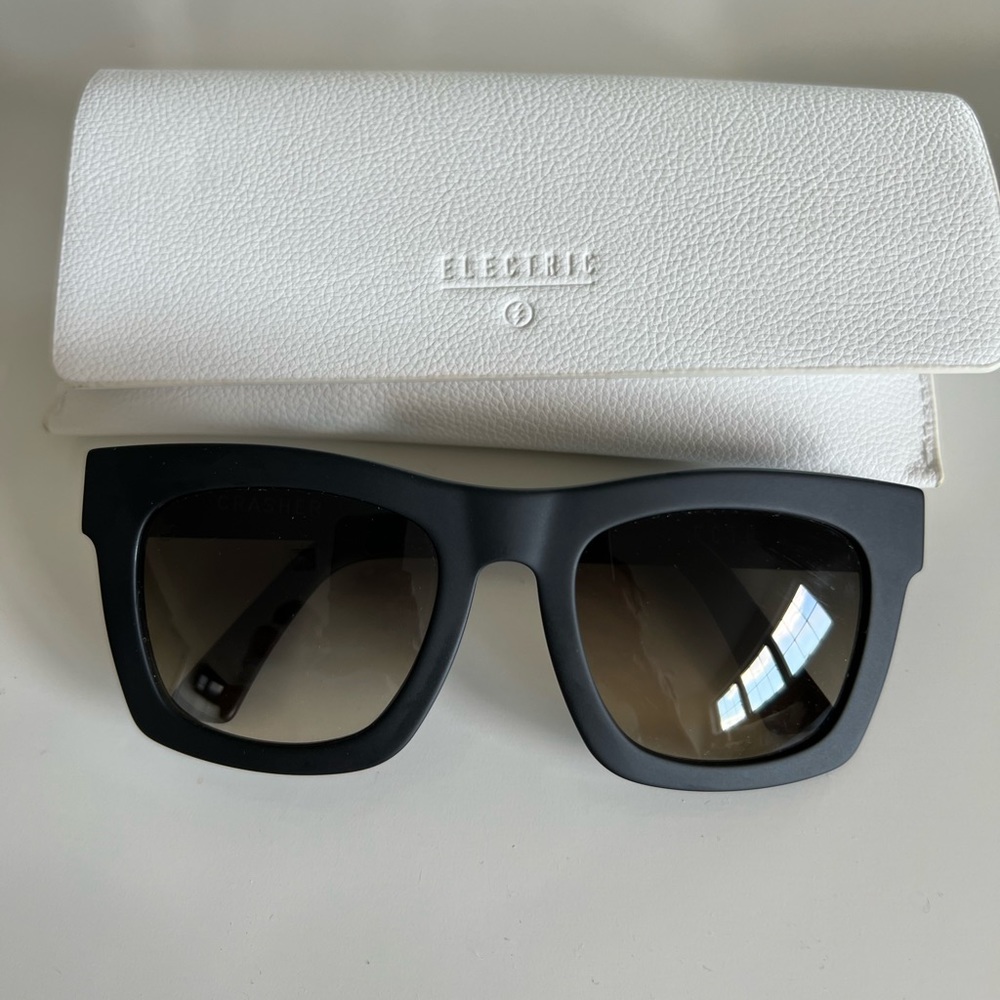 Electric Women Crasher Sunglasses Matte Black